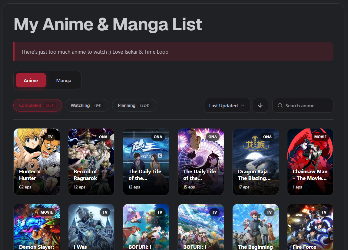 Anime Gallery